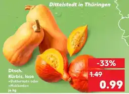Kaufland Dtsch. Kürbis, lose Angebot