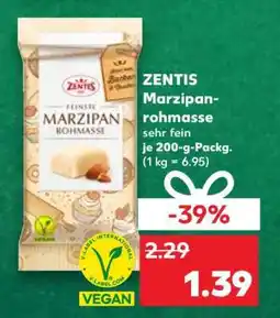 Kaufland Zentis Marzipanrohmasse Angebot