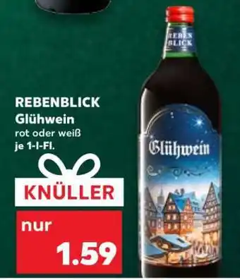 Kaufland REBENBLICK Glühwein Angebot