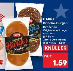 Kaufland Harry Brioche Burger Brötchen Angebot