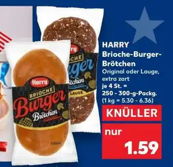 Kaufland Harry Brioche Burger Brötchen Angebot
