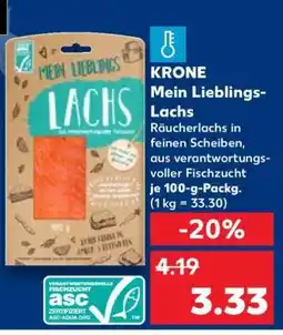 Kaufland Krone Mein Lieblings Lachs Angebot