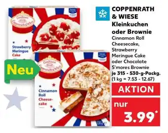 Kaufland COPPENRATH & WIESE Kleinkuchen oder Brownie Angebot