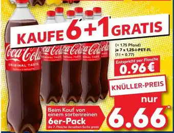 Kaufland Coca-Cola Original Taste Angebot