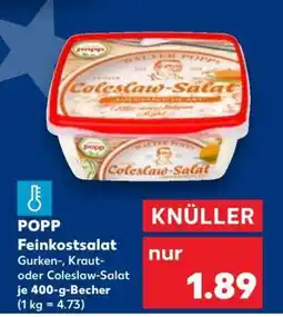 Kaufland popp Feinkostsalat Angebot