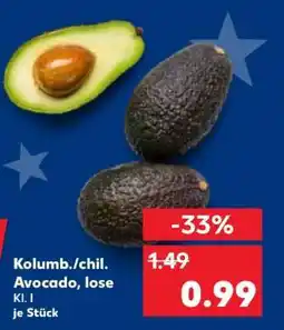 Kaufland Kolumb./chil. Avocado, lose Angebot