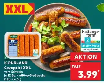 Kaufland K-PURLAND Cevapcici XXL Angebot
