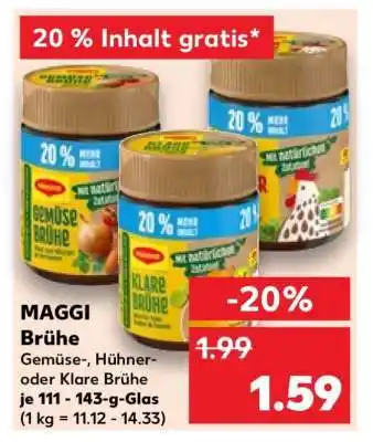 Kaufland Maggi Brühe Angebot