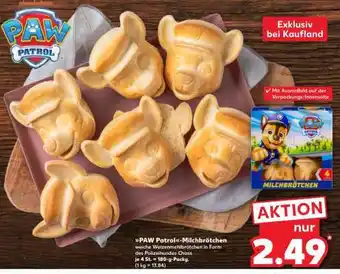 Kaufland PAW Patrol-Milchbrötchen Angebot