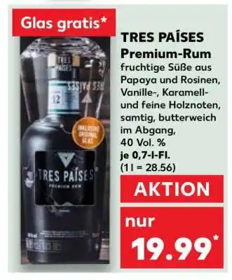 Kaufland Tres Países Premium Rum Angebot