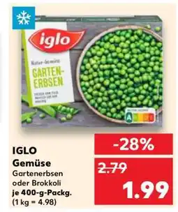 Kaufland IGLO Gemüse Angebot