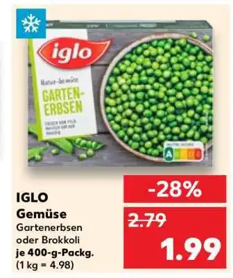 Kaufland IGLO Gemüse Angebot