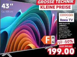 Kaufland coocaa Roku TV Angebot