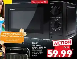Kaufland SHARP Mikrowelle YC-MS181AE B Angebot