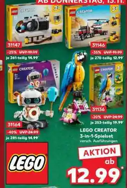 Kaufland LEGO CREATOR 3-in-1-Spielset Angebot