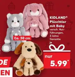 Kaufland KIDLAND Plüschtier mit Baby Angebot