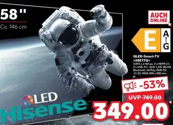 Kaufland QLED-Smart-TV 58E7Q Angebot