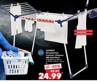 Kaufland LEIFHEIT Standwäschetrockner Pegasus 180 Solid Plus Angebot