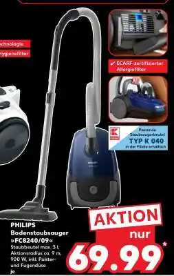 Kaufland PHILIPS Bodenstaubsauger FC8240/09 Angebot