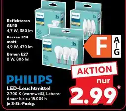 Kaufland PHILIPS LED- Leuchtmittel Angebot