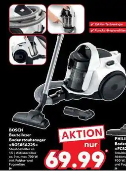 Kaufland BOSCH Beutelloser Bodenstaubsauger BGS05A225 Angebot