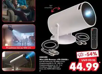 Kaufland Mini-LED-Beamer PR-2500K Angebot