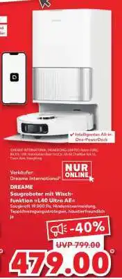 Kaufland DREAME Saugroboter mit Wischfunktion L40 Ultra AE Angebot
