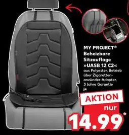 Kaufland MY PROJECT Beheizbare Sitzauflage UASB 12 C2 Angebot