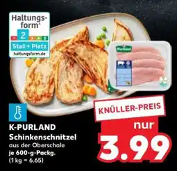 Kaufland K-PURLAND Schinkenschnitzel Angebot
