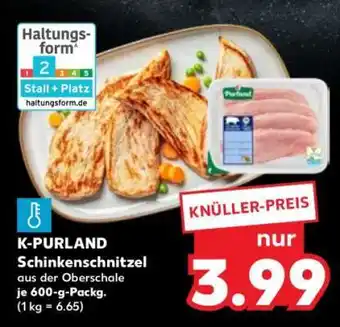 Kaufland K-PURLAND Schinkenschnitzel Angebot