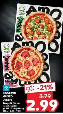 Kaufland GUSTAVO GUSTO Amore Napoli Pizza Angebot