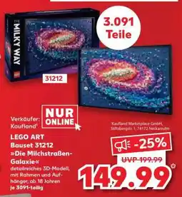 Kaufland LEGO ART Bauset 31212 Die Milchstraßen-Galaxie Angebot