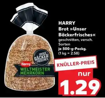 Kaufland HARRY Brot Unser Bäckerfrisches Angebot