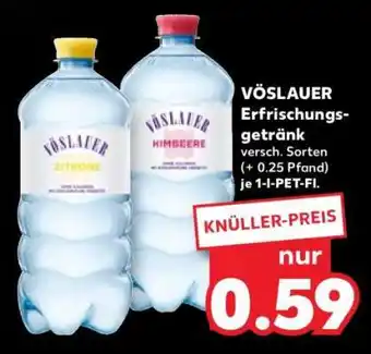 Kaufland VÖSLAUER Erfrischungsgetränk Angebot