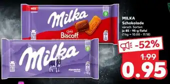 Kaufland MILKA Schokolade Angebot