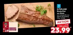 Kaufland K-PURLAND Rinderfilet am Stück Angebot