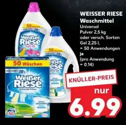 Kaufland Weißer Riese Waschmittel Angebot