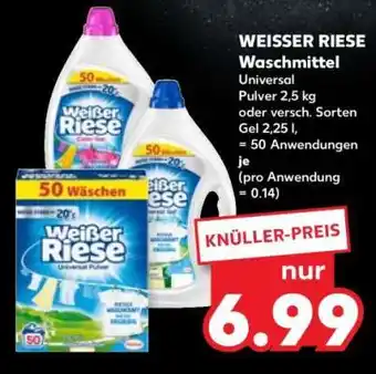 Kaufland Weißer Riese Waschmittel Angebot
