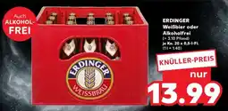 Kaufland ERDINGER Weißbier oder Alkoholfrei Angebot