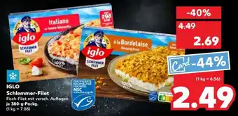 Kaufland Iglo Schlemmer Filet Angebot