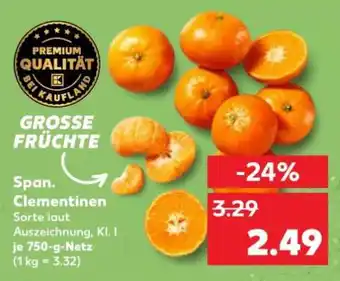 Kaufland Span. Clementinen Angebot