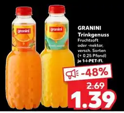 Kaufland Granini Trinkgenuss Angebot