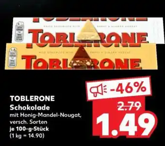 Kaufland TOBLERONE Schokolade Angebot