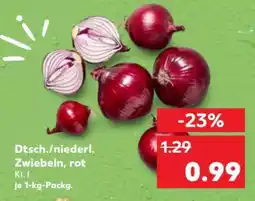 Kaufland Dtsch./niederl. Zwiebeln, rot Angebot