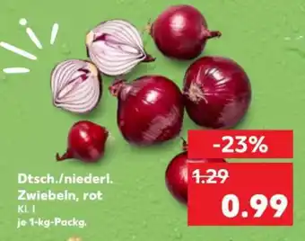 Kaufland Dtsch./niederl. Zwiebeln, rot Angebot
