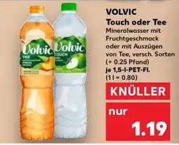 Kaufland VOLVIC Touch oder Tee Angebot