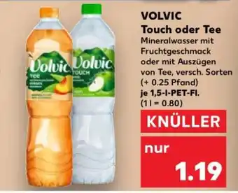 Kaufland VOLVIC Touch oder Tee Angebot