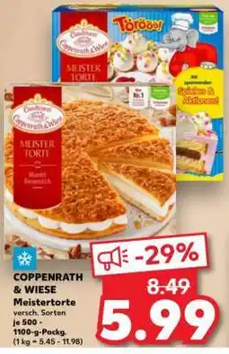 Kaufland Coppenrath & Wiese Meistertorte Angebot