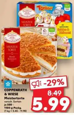 Kaufland Coppenrath & Wiese Meistertorte Angebot