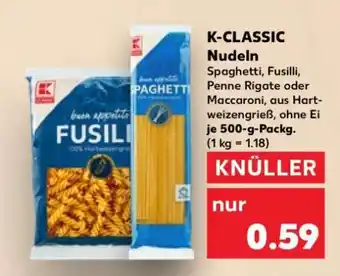 Kaufland K-CLASSIC Nudeln Angebot